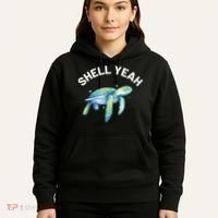 Shell Yeah Cute Tortoise Sea Turtle Lover Hoodie thumb 5