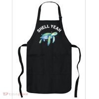 Shell Yeah Cute Tortoise Sea Turtle Lover Apron thumb 0