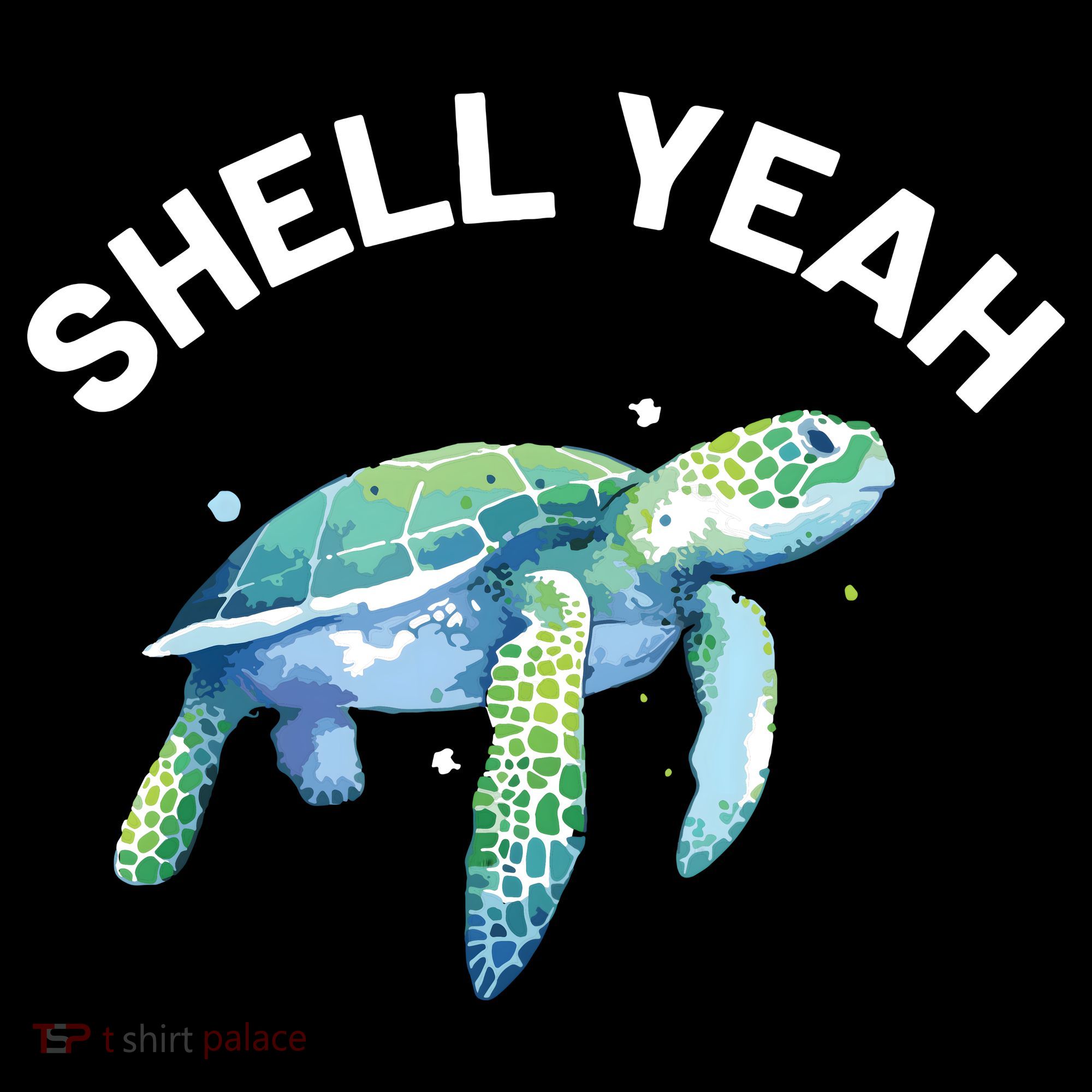 Shell Yeah Cute Tortoise Sea Turtle Lover Apron