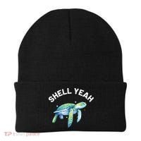 Shell Yeah Cute Tortoise Sea Turtle Lover Beanie thumb 0