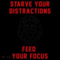 Starve Your Distractions Feed Your Focus Coffee Mug thumb 5