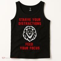 Starve Your Distractions Feed Your Focus Tank Top thumb 2