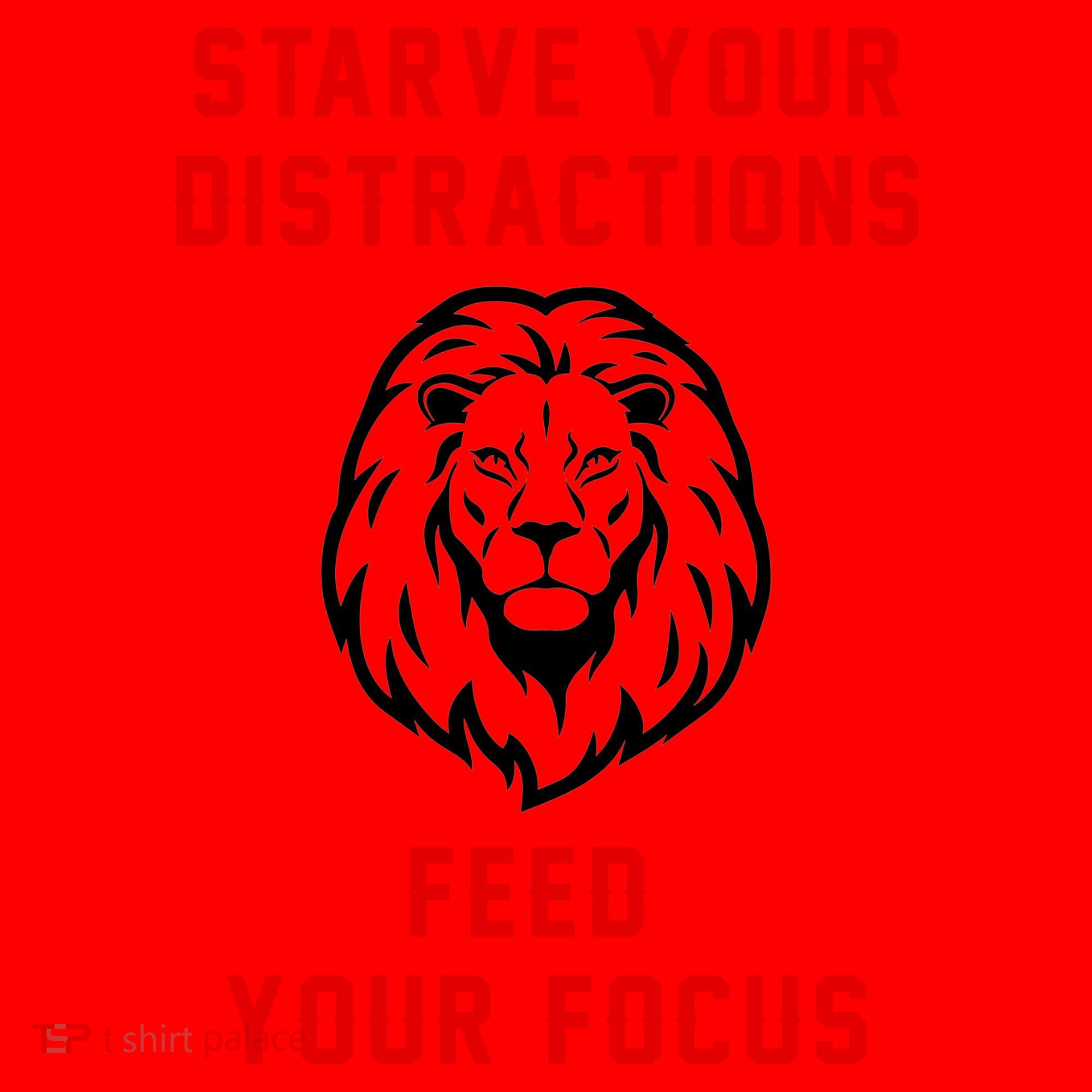 Starve Your Distractions Feed Your Focus Santa Hat