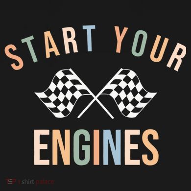 Start Your Engines Funny Checkered Flag Racing Funny Gift Womens Funnel Neck Pullover Hood