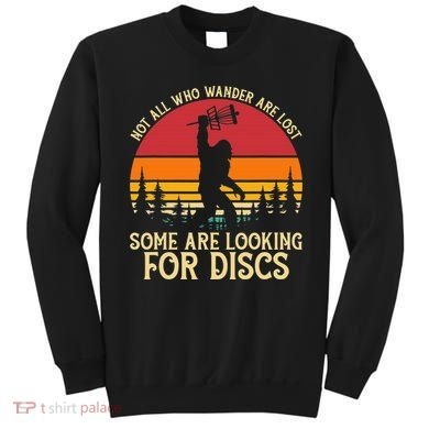 Sasquatch Yeti Frisbee Golf Ultimate Bigfoot Disc Golf Sweatshirt