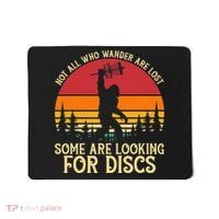 Sasquatch Yeti Frisbee Golf Ultimate Bigfoot Disc Golf Mousepad thumb 0