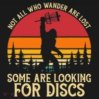 Sasquatch Yeti Frisbee Golf Ultimate Bigfoot Disc Golf Mousepad thumb 1