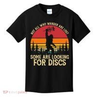 Sasquatch Yeti Frisbee Golf Ultimate Bigfoot Disc Golf Kids T-Shirt thumb 0