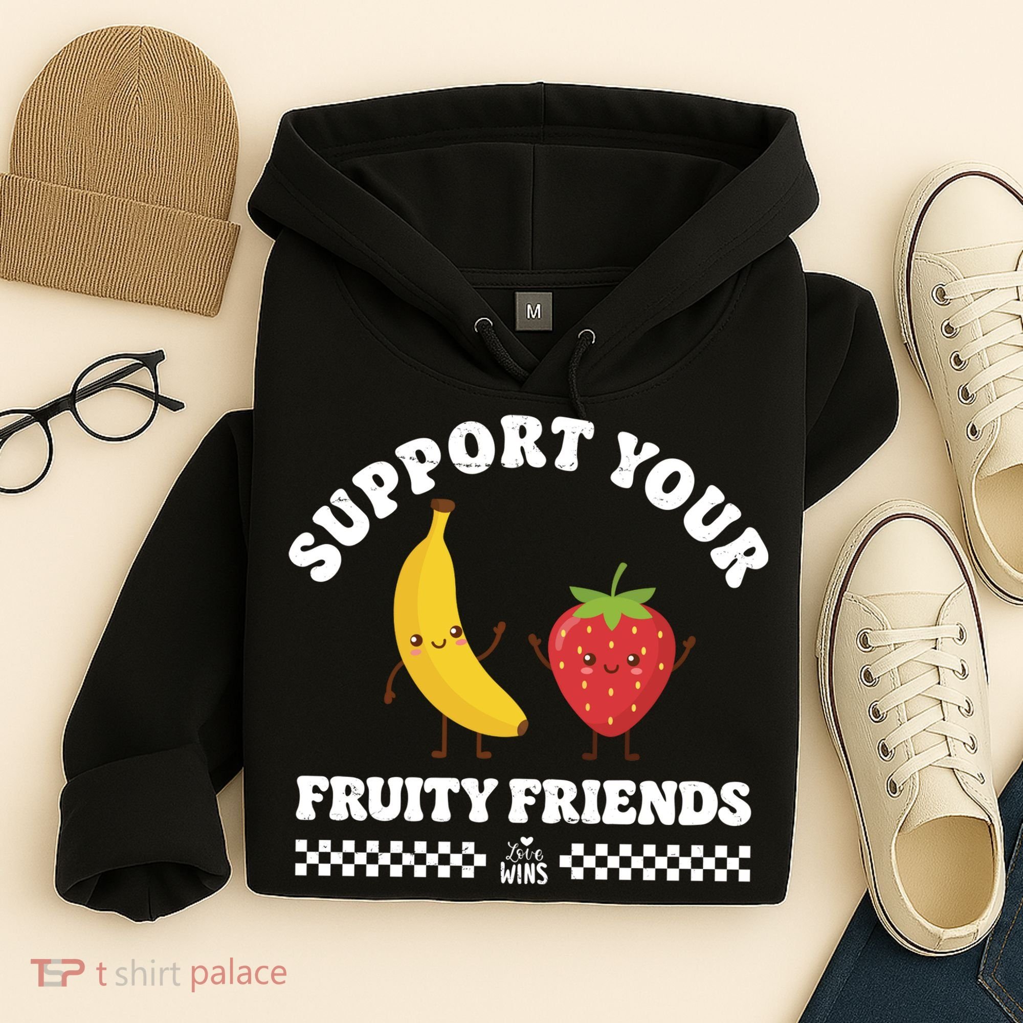 Support Your Fruity Friends Love Wins Hoodie
