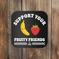 Support Your Fruity Friends Love Wins Coaster thumb 0