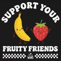 Support Your Fruity Friends Love Wins Mousepad thumb 1