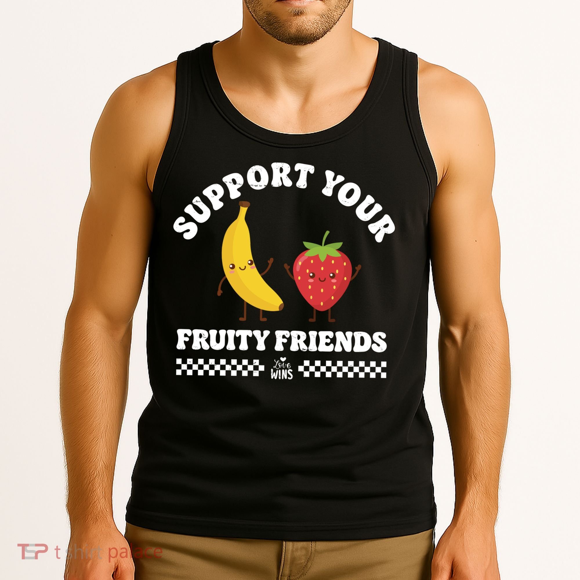 Support Your Fruity Friends Love Wins Tank Top