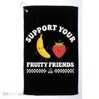 Support Your Fruity Friends Love Wins Golf Towel thumb 0