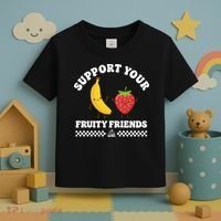 Support Your Fruity Friends Love Wins Toddler T-Shirt thumb 3
