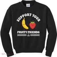 Support Your Fruity Friends Love Wins Kids Sweatshirt thumb 0