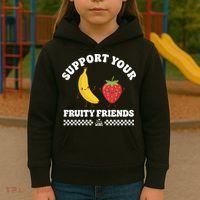 Support Your Fruity Friends Love Wins Kids Hoodie thumb 3