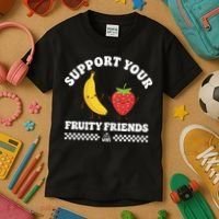 Support Your Fruity Friends Love Wins Kids T-Shirt thumb 3