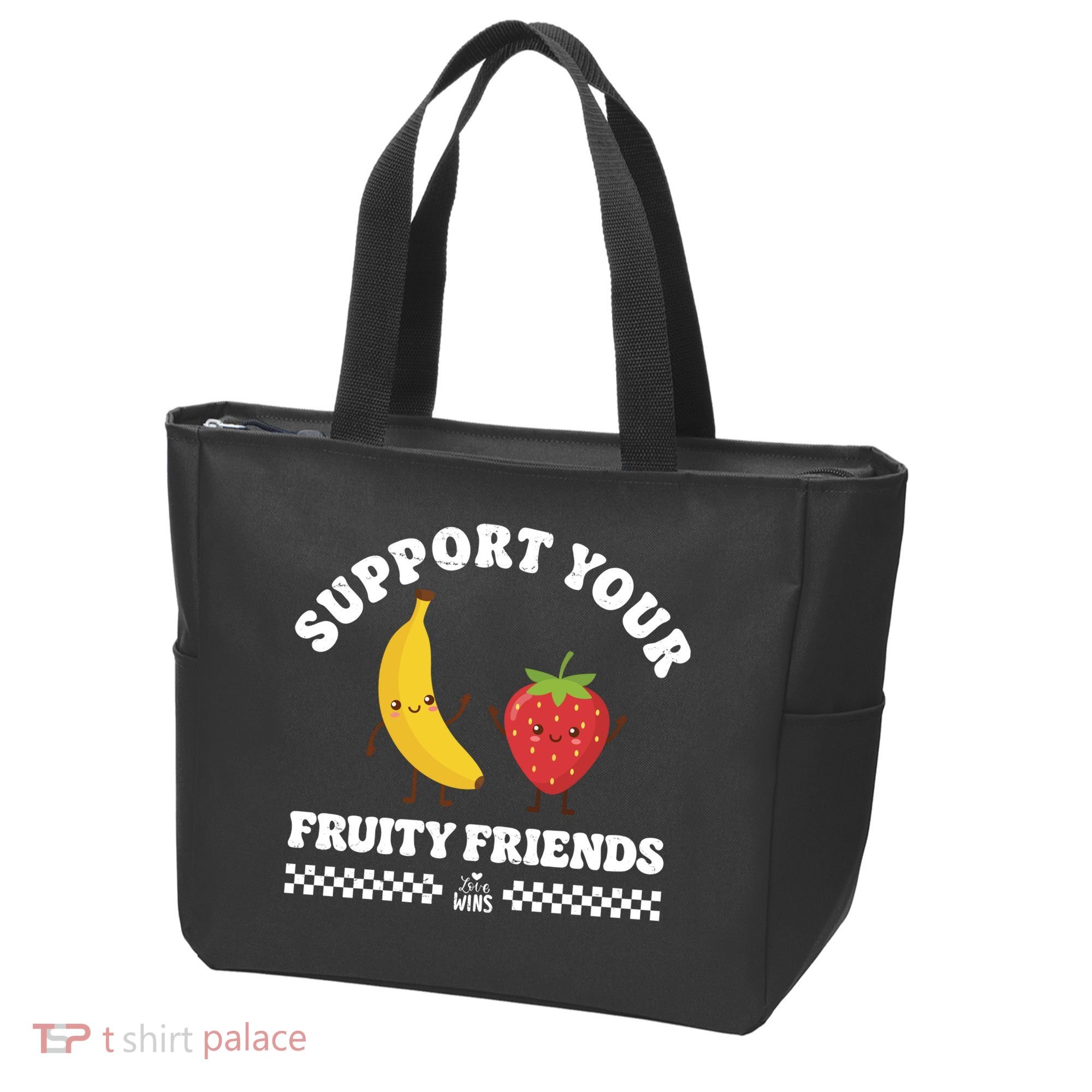 Support Your Fruity Friends Love Wins Tote Bag
