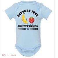 Support Your Fruity Friends Love Wins Baby Bodysuit thumb 0