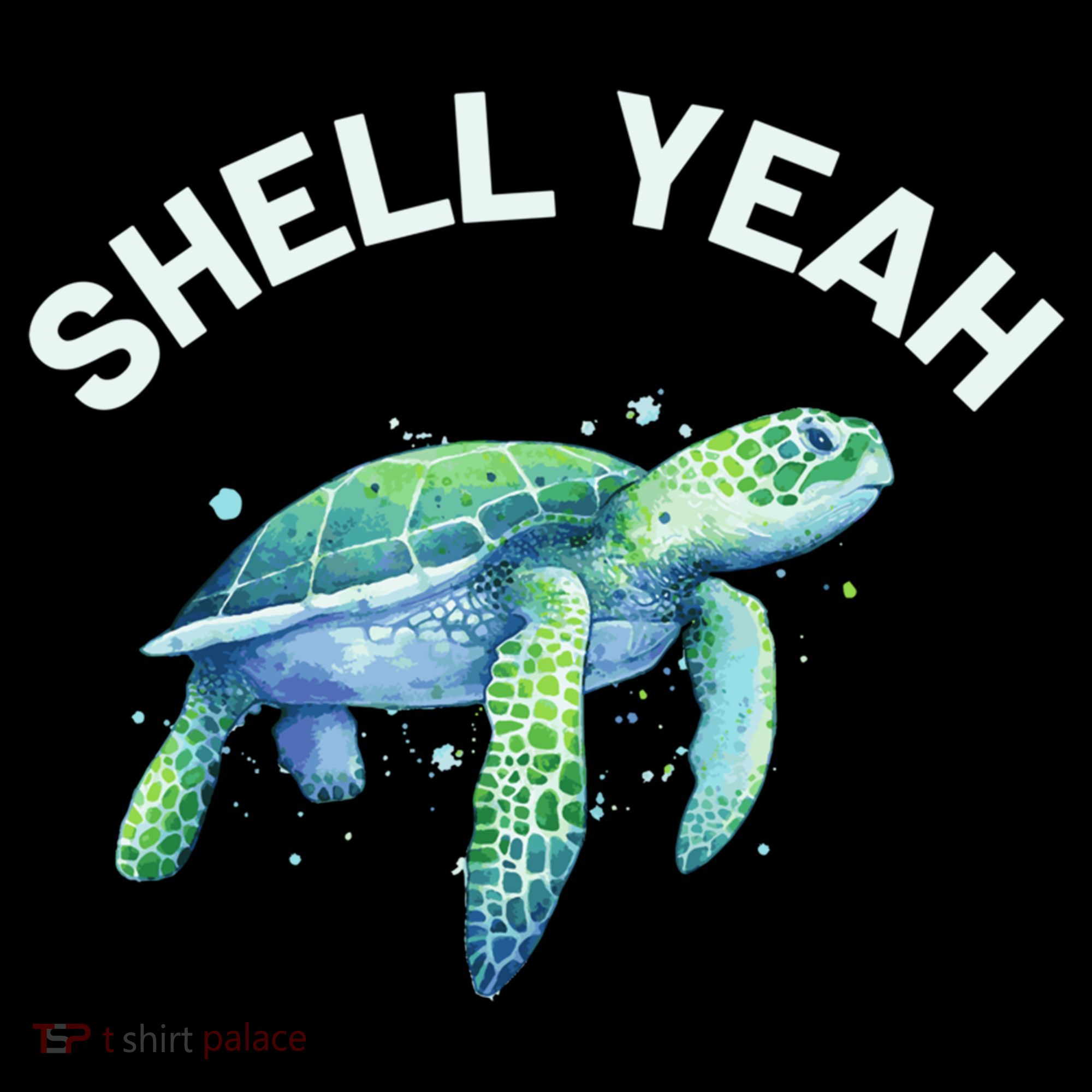 Shell Yeah Gift Cute Tortoise And Sea Turtle Lover Cool Gift Women's Hoodie