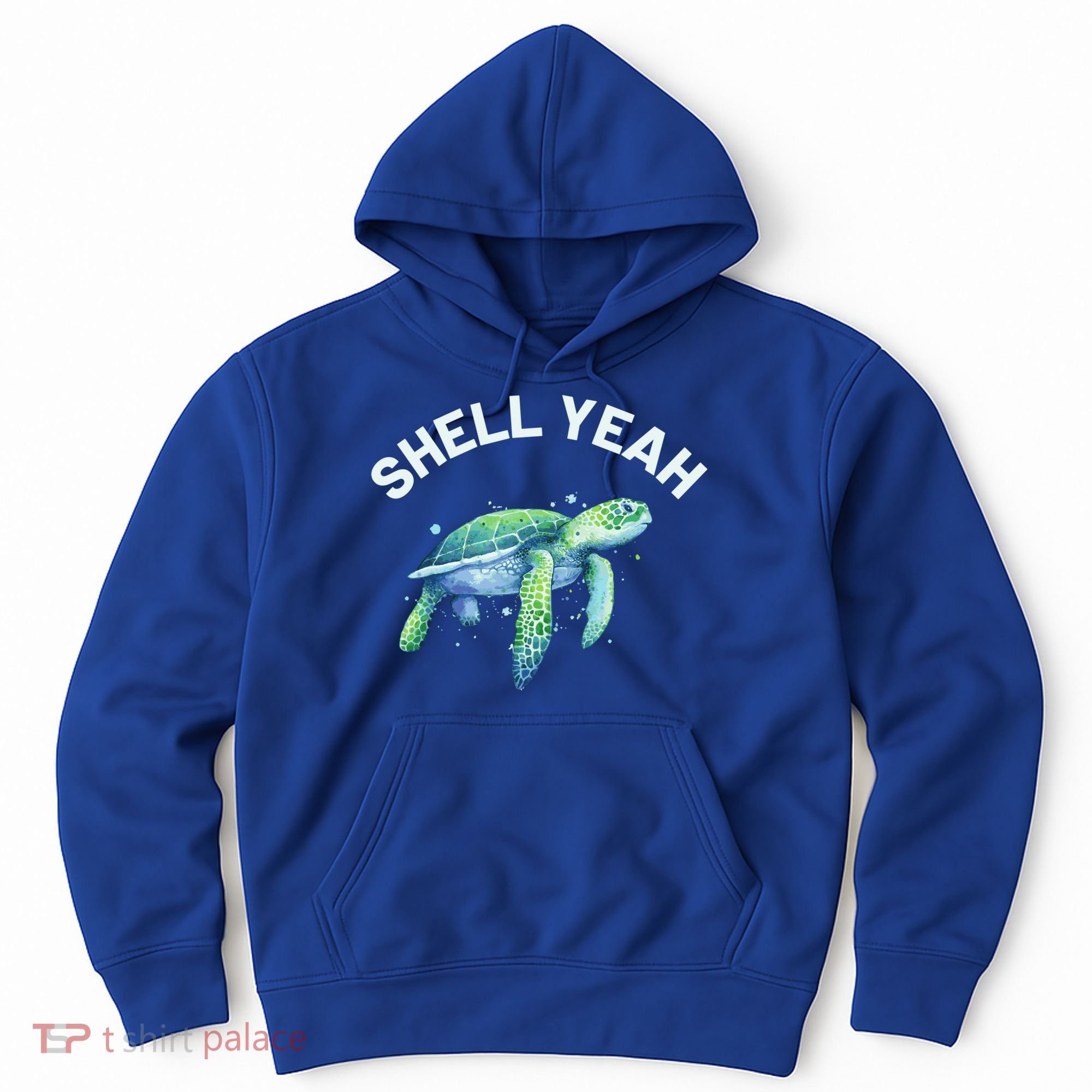 Shell Yeah Gift Cute Tortoise And Sea Turtle Lover Cool Gift Hoodie