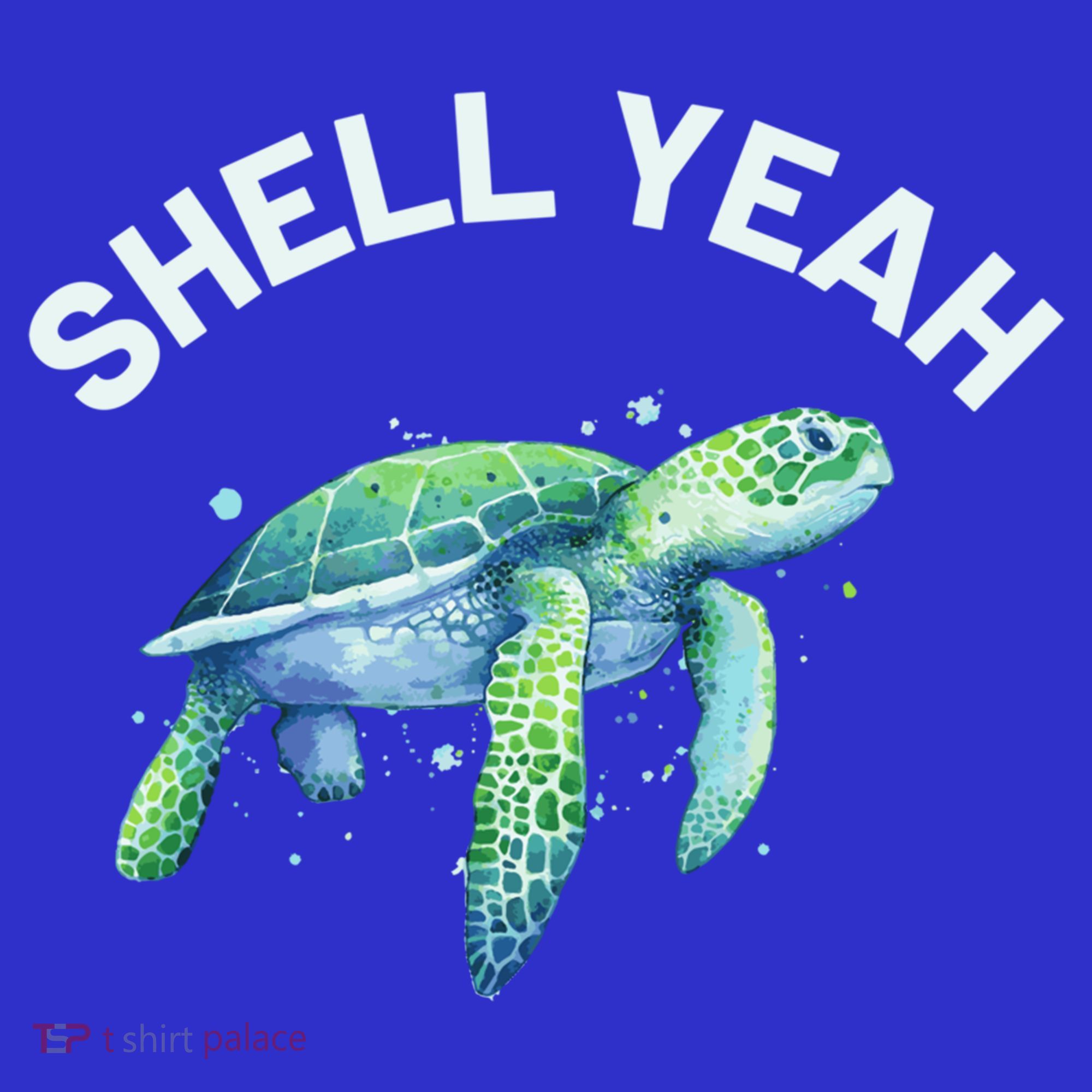 Shell Yeah Gift Cute Tortoise And Sea Turtle Lover Cool Gift Polo