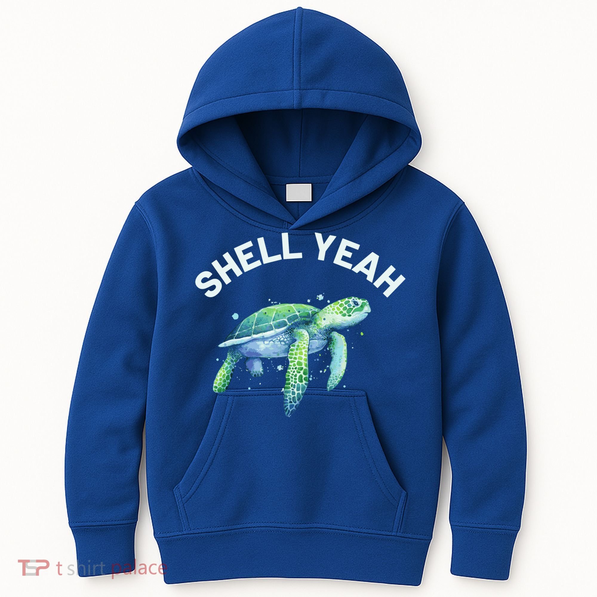 Shell Yeah Gift Cute Tortoise And Sea Turtle Lover Cool Gift Kids Hoodie