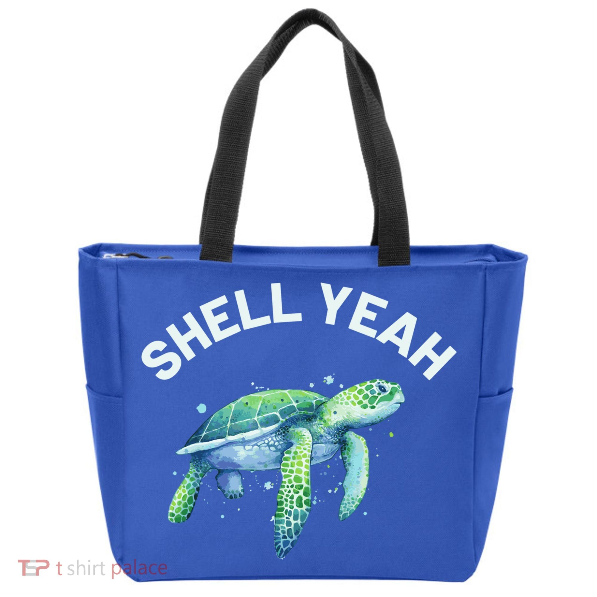 Shell Yeah Gift Cute Tortoise And Sea Turtle Lover Cool Gift Tote Bag