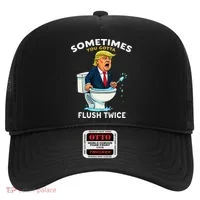 Sometimes You Gotta Flush Twice Hat thumb 0