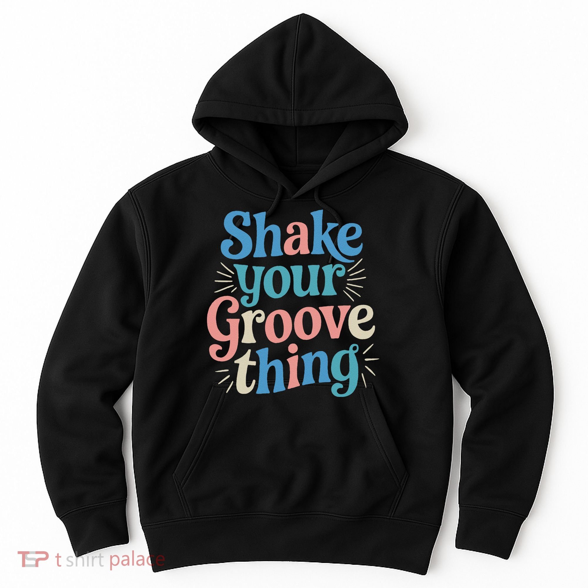 Shake Your Groove Thing Retro Vibes Hoodie