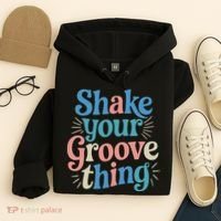 Shake Your Groove Thing Retro Vibes Hoodie thumb 4