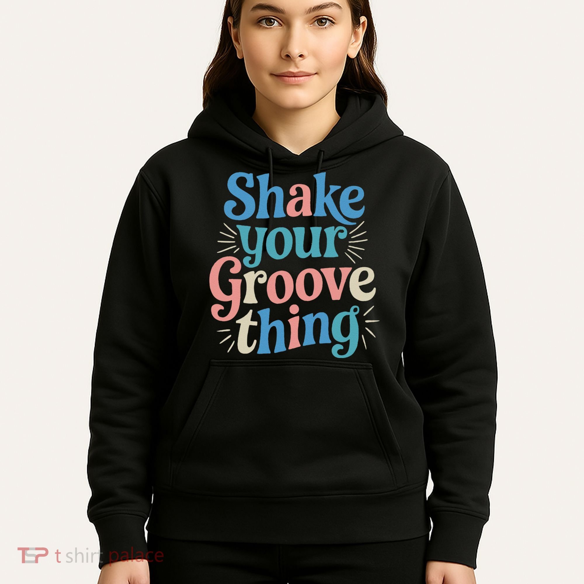 Shake Your Groove Thing Retro Vibes Hoodie