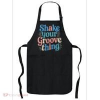 Shake Your Groove Thing Retro Vibes Apron thumb 0
