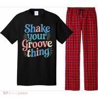 Shake Your Groove Thing Retro Vibes Pajama Set thumb 0