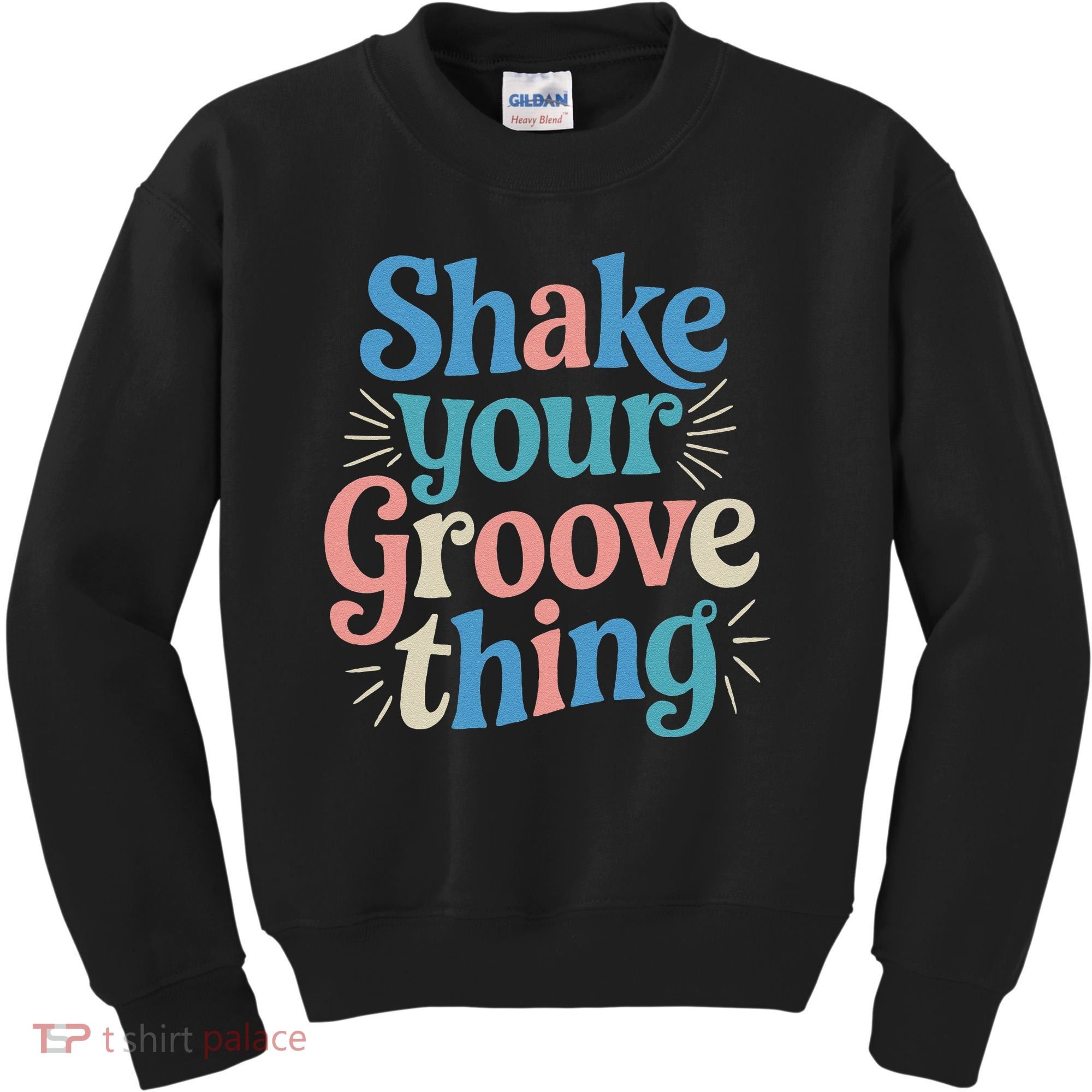 Shake Your Groove Thing Retro Vibes Kids Sweatshirt