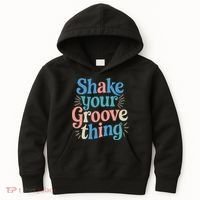 Shake Your Groove Thing Retro Vibes Kids Hoodie thumb 0