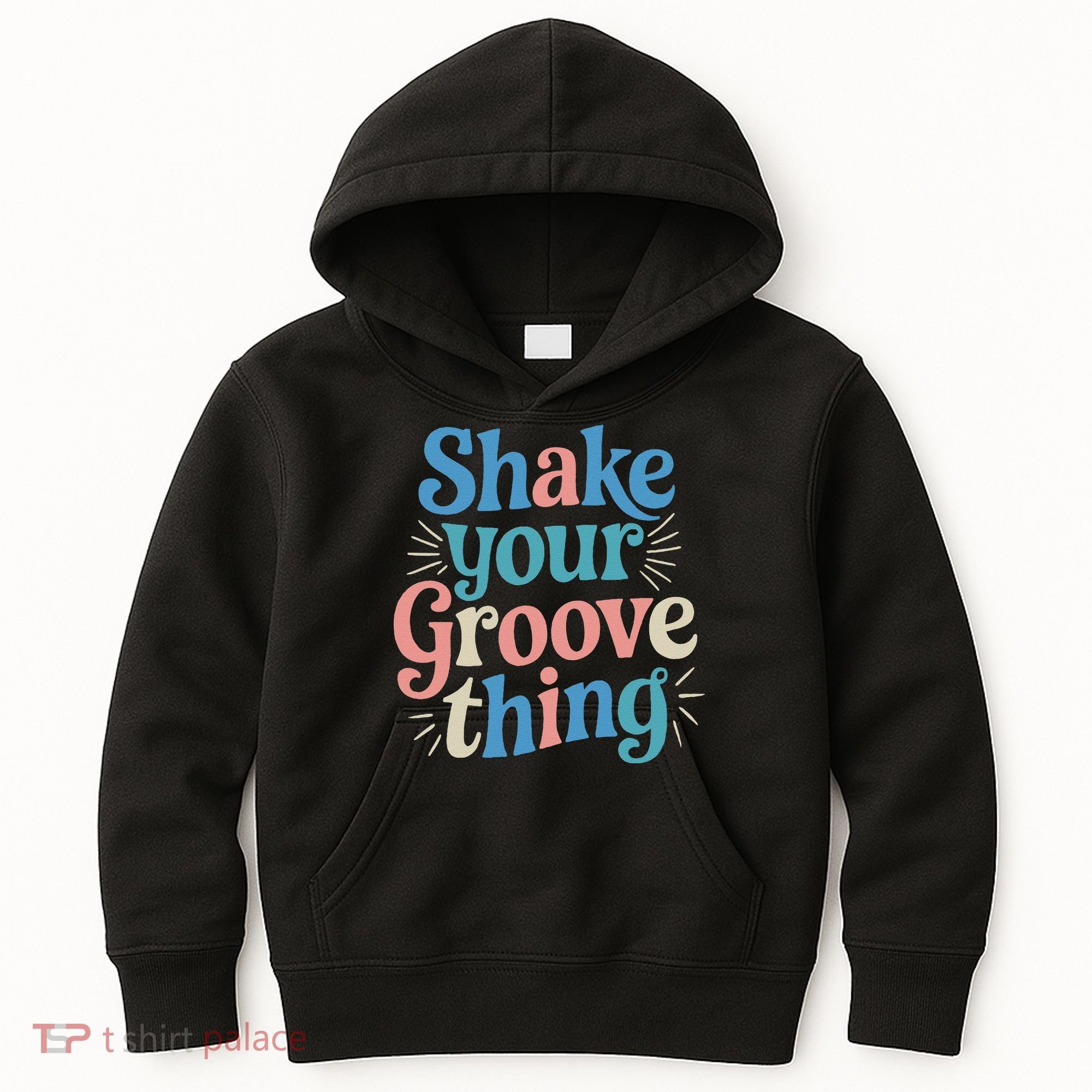 Shake Your Groove Thing Retro Vibes Kids Hoodie