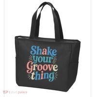 Shake Your Groove Thing Retro Vibes Tote Bag thumb 3