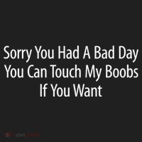 Sorry You Had A Bad Day You Can Touch My Boobs Beanie thumb 2