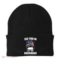 See You In Roevember Vote In November Beanie thumb 0