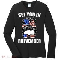 See You In Roevember Vote In November Women's Long Sleeve Shirt thumb 0