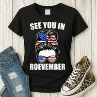 See You In Roevember Vote In November Women's T-Shirt thumb 3