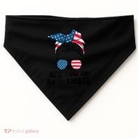 See You In Roevember Tee Messy Bun USA USA-Made Doggie Bandana thumb 0