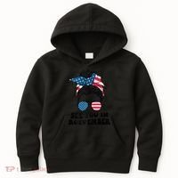 See You In Roevember Tee Messy Bun USA Kids Hoodie thumb 0