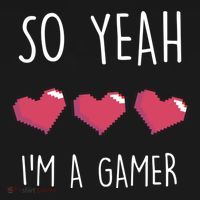 So Yeah I Am A Gamer Heart Live Love Computer Console Pc Cute Gift Women's Hoodie thumb 2