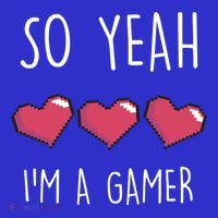 So Yeah I Am A Gamer Heart Live Love Computer Console Pc Cute Gift Visor thumb 3