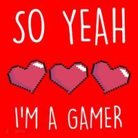 So Yeah I Am A Gamer Heart Live Love Computer Console Pc Cute Gift Santa Hat thumb 1