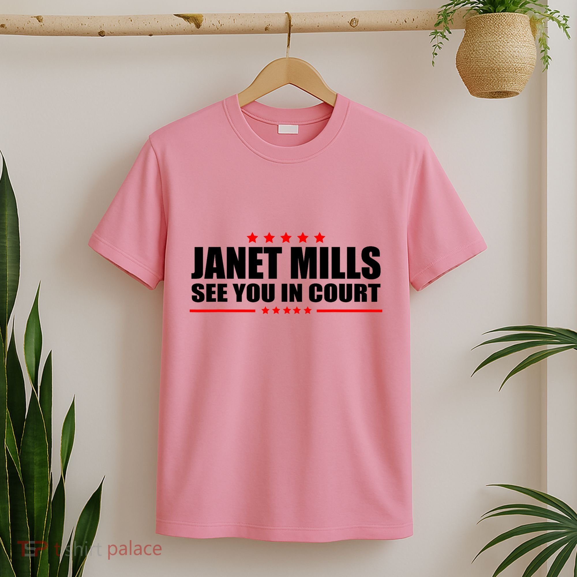 See You In Court Maine Governor Janet Mills T-Shirt