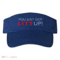 Suits You Just Got Litt Up! Funny Visor thumb 0
