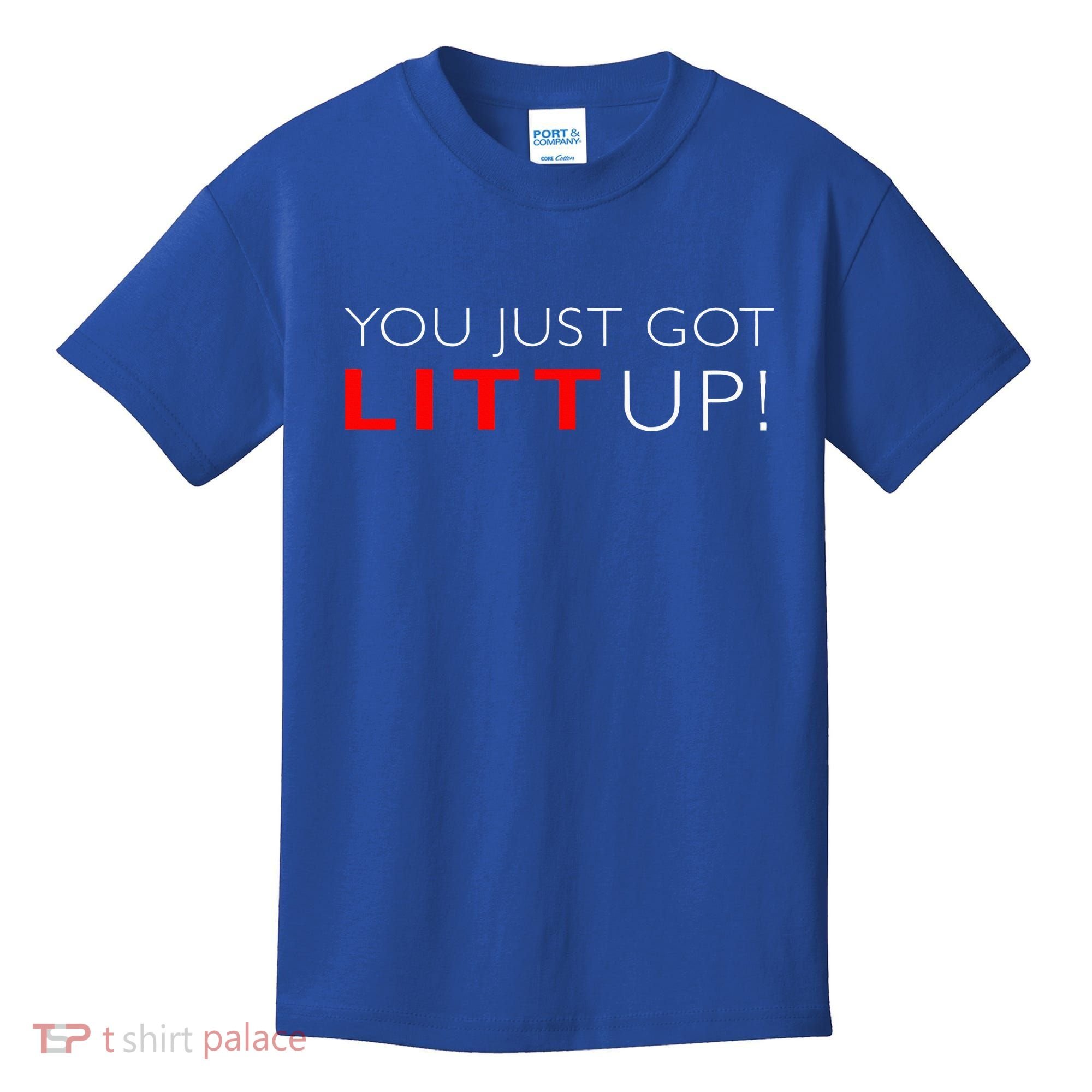 Suits You Just Got Litt Up! Funny Kids T-Shirt